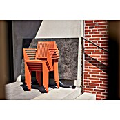 Siena Garden Urban Lights Gartenmöbel-Set Lane Sessel/Paco Tisch (5 -tlg., Polypropylen, Brick/Anthrazit, 110 x 70 cm) | BAUHAUS