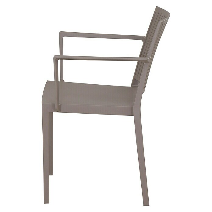 Siena Garden Urban Lights Gartenmöbel-Set Lane Sessel/Paco Tisch (5 -tlg., Polypropylen, Taupe/Anthrazit, 110 x 70 cm) | BAUHAUS