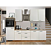 Flex-Well Avila Küchenzeile Typ 1 (Breite: 280 cm, Höhe: 234 cm, Magnolia, Mit Elektrogeräten) | BAUHAUS