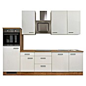 Flex-Well Avila Küchenzeile Typ 1 (Breite: 280 cm, Höhe: 234 cm, Magnolia, Mit Elektrogeräten) | BAUHAUS