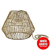 New Garden Sisine Lámpara colgante redonda batería (9 W, Marrón, Ø x Al: 40 cm x 30,5 mm) | BAUHAUS
