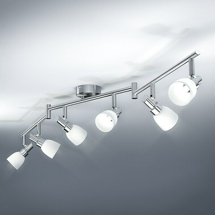 Osram LED-Deckenstrahler (6 x 2 W, Farbe: Weiß/Silber, L x B x H: 125 x 8 x 19,2 cm)