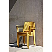 Siena Garden Urban Lights Gartenmöbel-Set Lane Sessel/Paco Tisch (5 -tlg., Polypropylen, Mustard/Anthrazit, 110 x 70 cm) | BAUHAUS