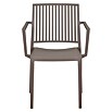 Siena Garden Urban Lights Gartenmöbel-Set Lane Sessel/Paco Tisch (5 -tlg., Polypropylen, Taupe/Anthrazit, 110 x 70 cm) | BAUHAUS