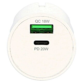 Voltomat USB adapter (Boja: Bijela)
