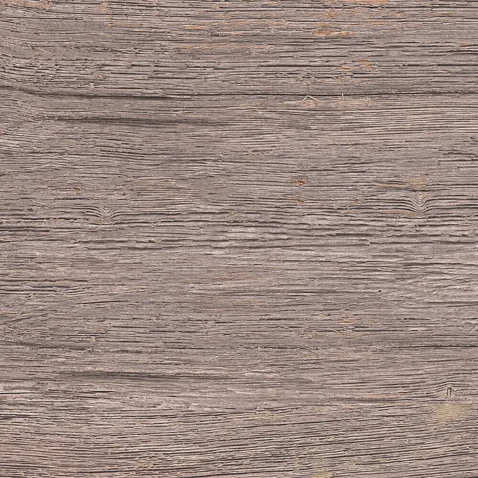 Feinsteinzeugfliese Betulla 2.0 - 30 x 60 cm, Braun, Matt - Nahaufnahme einer rustikalen Holzoberfläche, ideal für Texturen und Hintergründe. Die Maserung und Farbgebung des Holzes sind gut sichtbar.