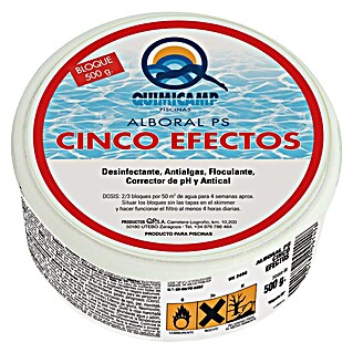 Quimicamp Tabletas multifunción 5 efectos Alboral (500 g)