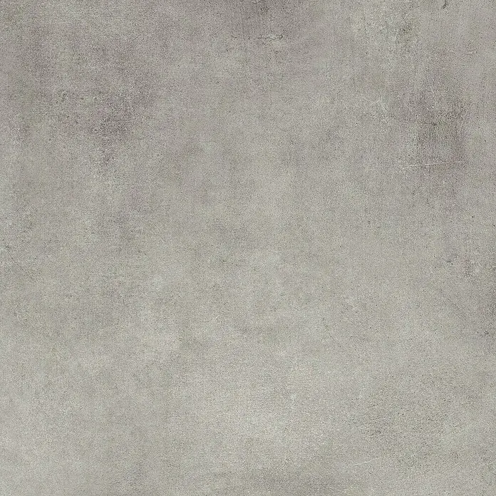 Feinsteinzeugfliese Rimini - 60 x 60 cm, Grigio, Matt - Strukturierte graue Zementoberfläche.