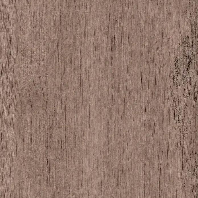 Terrassenfliese Timbertwo - 40 x 120 x 2 cm, Marone/Braun, Matt - Nahaufnahme einer Holzoberfläche in warmen Brauntönen, die die natürliche Maserung und Textur des Materials hervorhebt.
