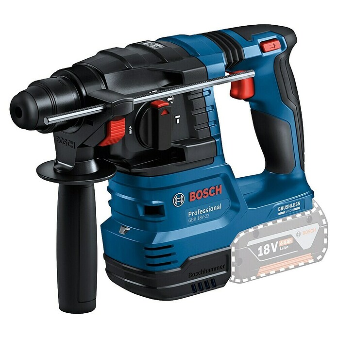 Bosch Professional AMPShare 18V Set strojeva  (18 V, 2 baterije, 2 Ah - 4 Ah, 7 -dij.) | BAUHAUS