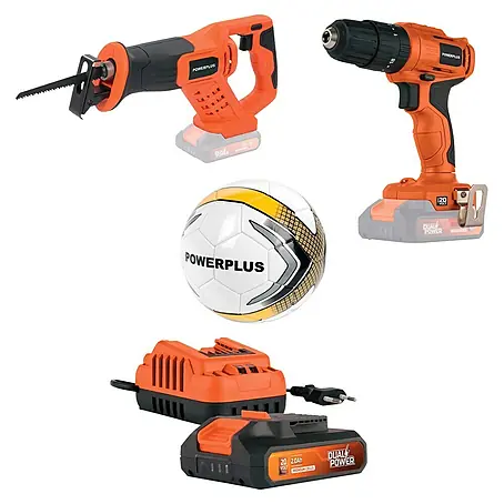 PowerPlus  Juego de máquinas POWDPO3500