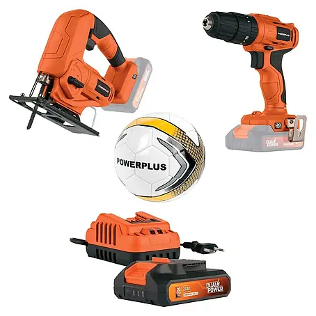PowerPlus  Juego de máquinas POWDPO3000