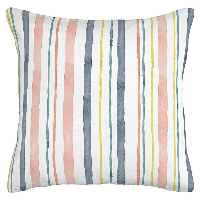 Cojín de exterior Deco Rayas (Multicolor, 50 x 50 cm, 50% acrílico 50% poliéster) | BAUHAUS