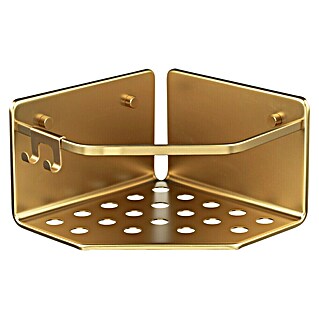 Tatay Cesta de baño Serenity (L x An x Al: 20 x 20 x 12 cm, Gold)
