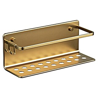 Tatay Cesta de baño Serenity (10 x 30 x 12 cm, Gold)