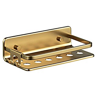 Tatay Cesta de baño Serenity (10 x 20 x 5,5 cm, Gold)