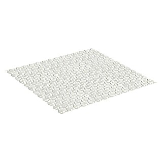 Tatay Alfombra antideslizante para ducha / bañera Opaca (L x An: 54 x 54 cm, Blanco pergamon)