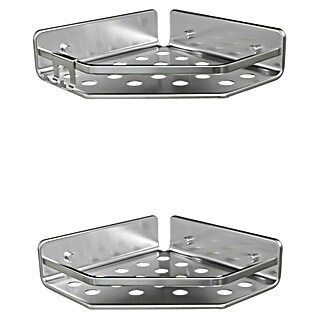 Tatay Cesta de baño doble Serenity (Steel)