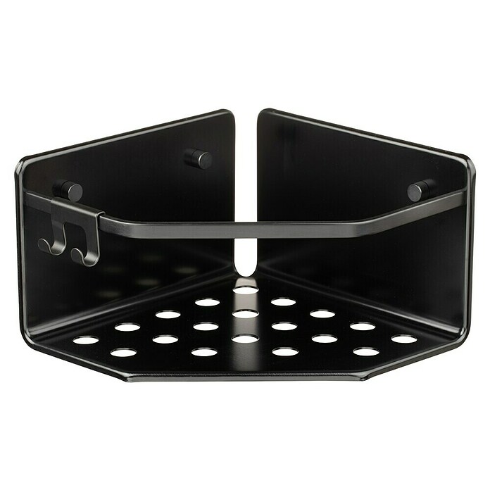 Tatay Cesta de baño Serenity (L x An x Al: 20 x 20 x 12 cm, Black) | BAUHAUS