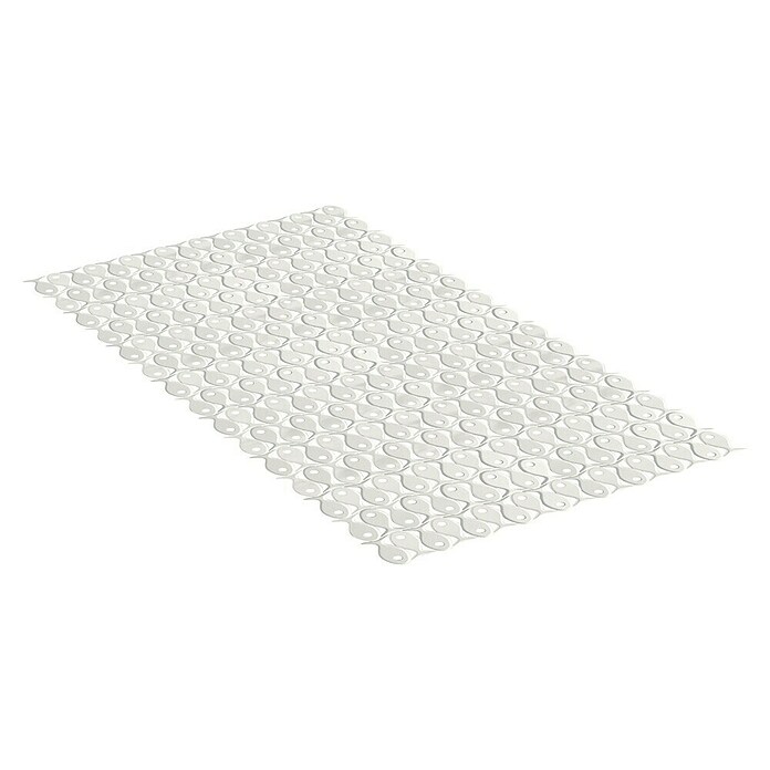 Tatay Alfombra antideslizante para ducha / bañera Opaca (L x An: 36 x 70 cm, Blanco pergamon) | BAUHAUS