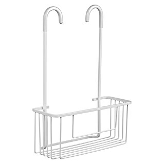 Tatay Aluminium Cesta de baño (12,8 x 28 x 38,5 cm, Artic white)
