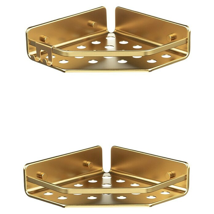 Tatay Cesta de baño doble Serenity (Gold) | BAUHAUS