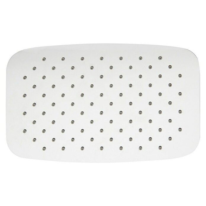 Camargue Douchekop Sondre (20 x 30 cm, Chroom, Rechthoekig)