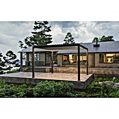 Sunfun Pergola Korfu (B x T: 400 x 300 cm, Farbe Gestell: Anthrazit, Aluminium) | BAUHAUS
