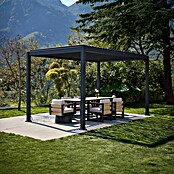 Sunfun Pergola Korfu (B x T: 400 x 300 cm, Farbe Gestell: Anthrazit, Aluminium) | BAUHAUS