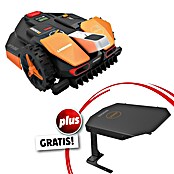 Worx PowerShare 20V Mähroboter-Set Vision WR202E - S250 + Garage GRATIS (250 m², Schnittbreite: 18 cm, Kamera-gestützte Navigation) | BAUHAUS