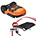 Worx PowerShare 20V Mähroboter Landroid WR168E-S250 + Garage GRATIS 