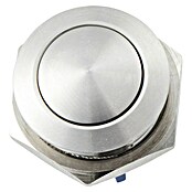 Heidemann Beldrukker (Zilver, Roestvrij staal, Inbouwdiepte: 19 mm) | BAUHAUS