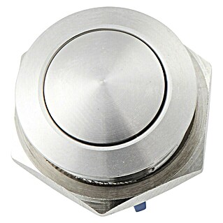 Heidemann Beldrukker (Zilver, Roestvrij staal, Inbouwdiepte: 19 mm)