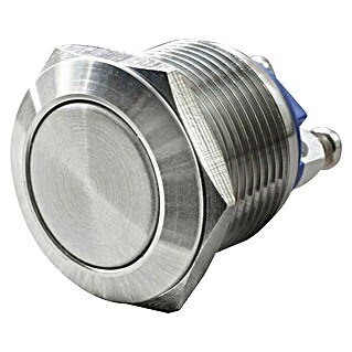Heidemann Beldrukker (Zilver, Roestvrij staal, Inbouwdiepte: 24 mm)