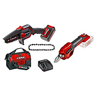 Einhell Power X-Change 18V Maschinen-Set GE-PS18/15 & GE-LS18 (18 V, 2,5 Ah, Li-Ionen, 1 Akku)