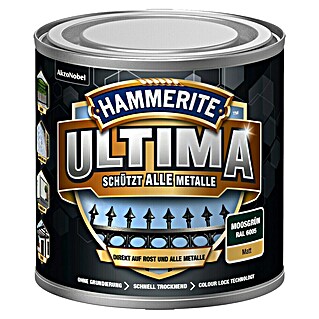 Hammerite Ultima Metall-Schutzlack (RAL 6005, Moosgrün, 250 ml, Matt)