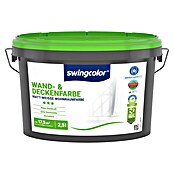 swingcolor Wandfarbe Wand- & Deckenfarbe (Weiß, Matt, 2,5 l, Konservierungsmittelfrei) | BAUHAUS