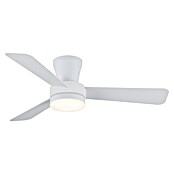 Cristal Record Ventilador de techo Benda 3 (Blanco, 101 cm, 28 W, Blanco cálido) | BAUHAUS
