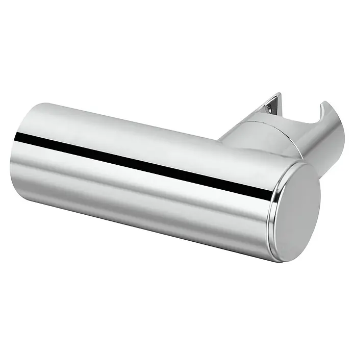 Mixomat Brausehalter Dondal - Kunststoff, Chrom - Verchromte Duschhalterung zur sicheren Befestigung des Duschkopfes im Badezimmer. Robustes und glänzendes Design für moderne Bäder.