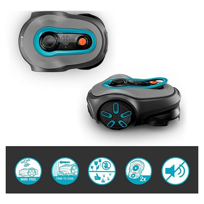 Gardena Robotska kosilica Sileno Free 800  (18 V, Maksimalna preporučena površina: 800 m²) | BAUHAUS