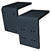 Deckenadapter ALT-ET-DA (175 x 130 x 175 mm, Tiefschwarz, Passend für: Sunfun Vollkassettenmarkisen Elba) | BAUHAUS