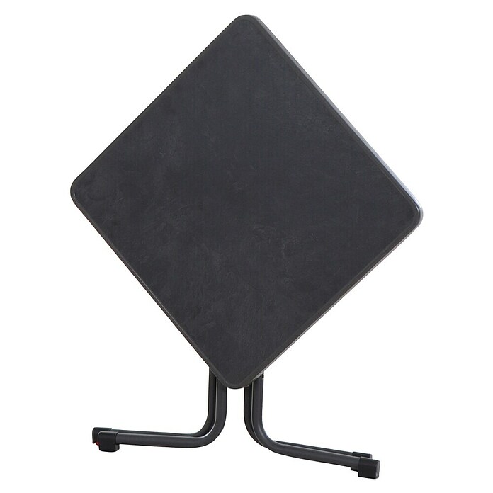 Siena Garden Urban Lights Gartenmöbel-Set Square Stuhl/Paco Tisch (Stuhl (L x B x H): 56 x 56 x 80 cm, Tisch (L x B x H): 70 x 70 x 71 cm, 3 -tlg., Polypropylen, Melamin, Taupe/Anthrazit) | BAUHAUS