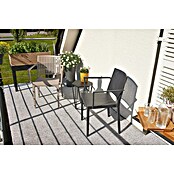 Siena Garden Urban Lights Gartenmöbel-Set Lane Sessel/Paco Tisch (5 -tlg., Polypropylen, Anthrazit, 110 x 70 cm) | BAUHAUS