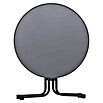 Siena Garden Urban Lights Gartenmöbel-Set Lane Sessel/Paco Tisch (3 -tlg., Polypropylen, Taupe/Anthrazit, ⌀ 80 cm) | BAUHAUS