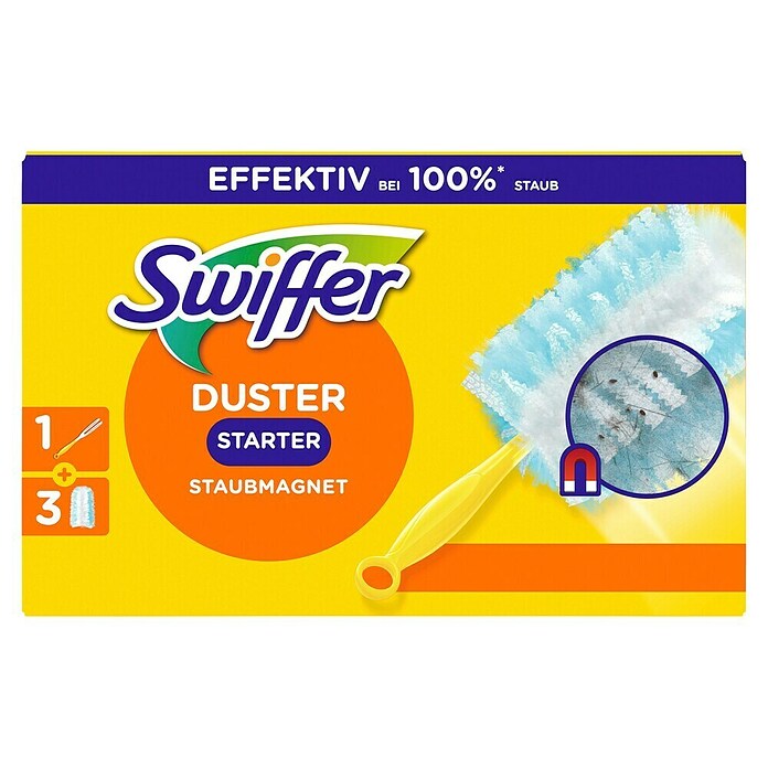 Swiffer Staubmagnet Komplettset Duster Starter (4 -tlg.) | BAUHAUS