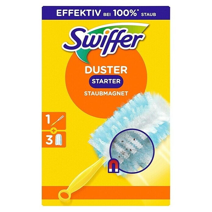 Swiffer Staubmagnet Komplettset Duster Starter (4 -tlg.) | BAUHAUS
