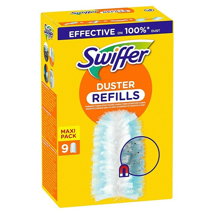 Swiffer Staubmagnet Ersatzpackung (9 Stk., Blau) | BAUHAUS