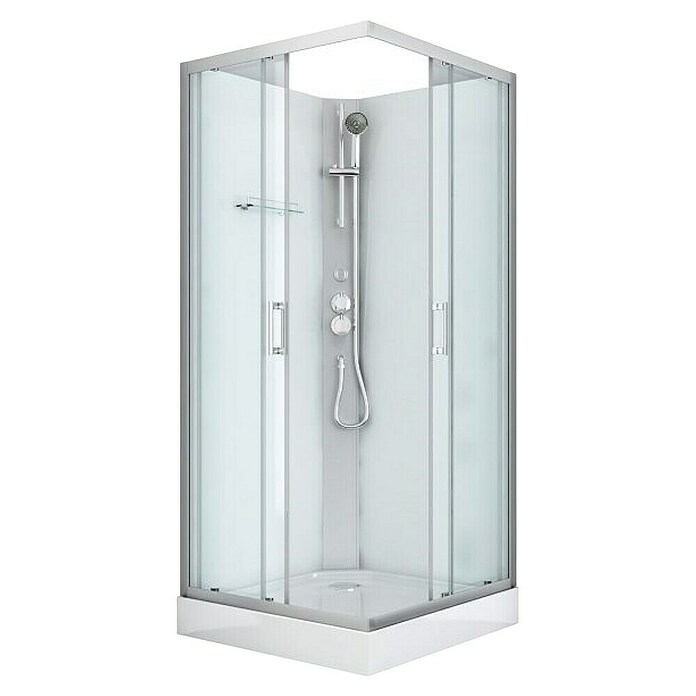Sanotechnik Kompletni tuš Denver  (Do x Š x V: 90 x 90 x 210 cm) | Kompletne tuš kabine | Tuš kabine | Tuširanje | Kopalnica in sanitarije | Izdelki | BAUHAUS
