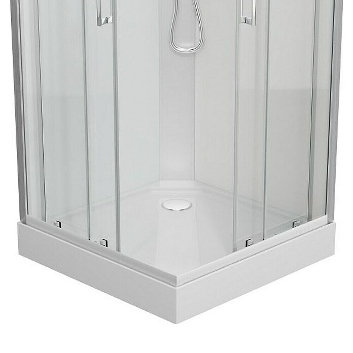 Sanotechnik Kompletni tuš Denver  (Do x Š x V: 90 x 90 x 210 cm) | Kompletne tuš kabine | Tuš kabine | Tuširanje | Kopalnica in sanitarije | Izdelki | BAUHAUS