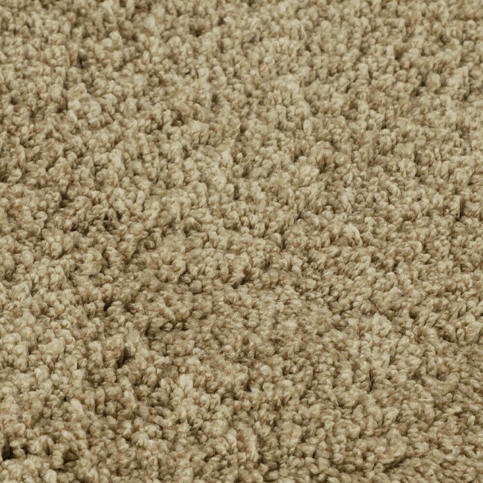 Teppichfliese Amazing (50 x 50 cm, Hochflor, 100 % Polyester, Hellbraun) | BAUHAUS